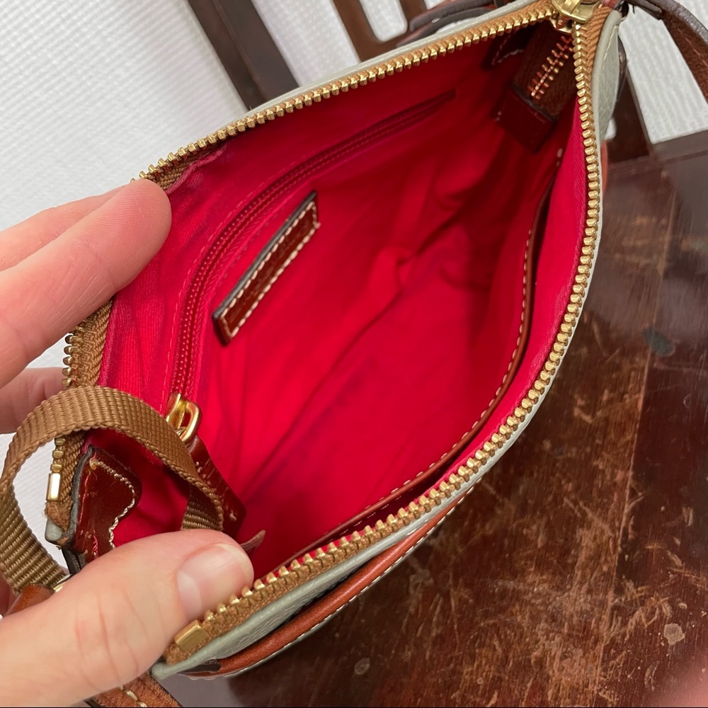 Dooney and Bourke Gray Ginger Pouchette - Picture 13 of 15